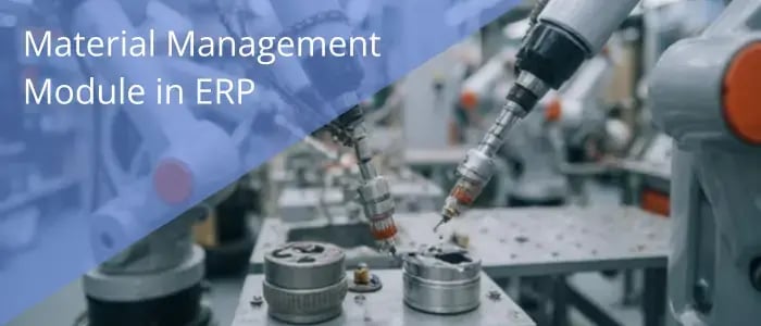 Material management module in ERP