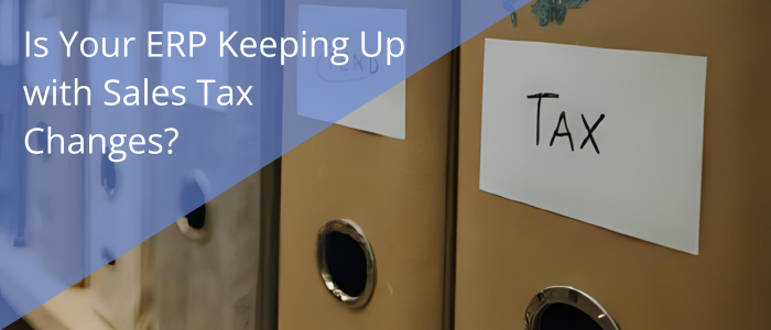 ERP sales tax